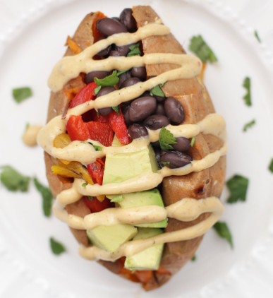 Jeff's Naturals Stuffed Sweet Potato