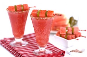 Watermelon Jalapeño Margaritas