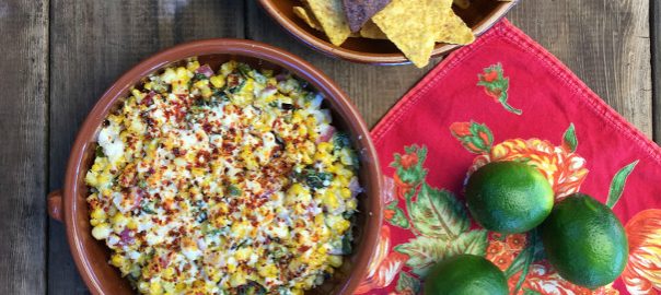 Mexican Street Corn Salsa with Jeff's Naturals Diced Tamed Jalapeño Peppers