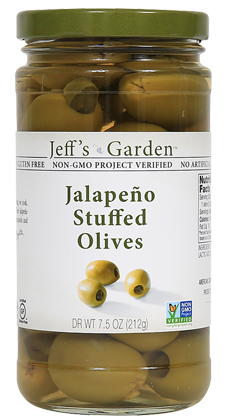 Jeffs Garden Jalapeño Stuffed Olives