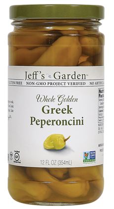 Jeff's Garden Whole Golden Greek Peperoncini