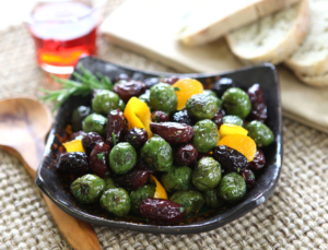 Roasted Olives with Herbs & Citrus